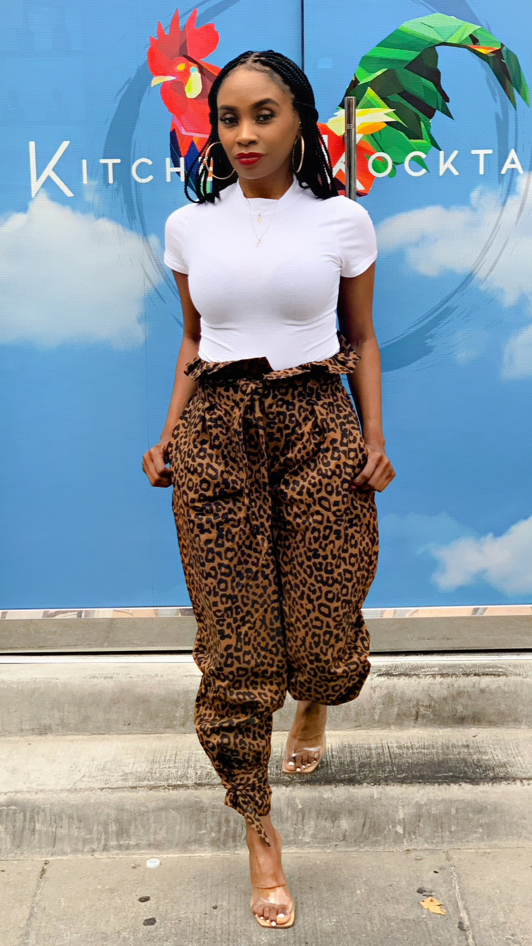 "On the Prowl" Leopard Print Pants